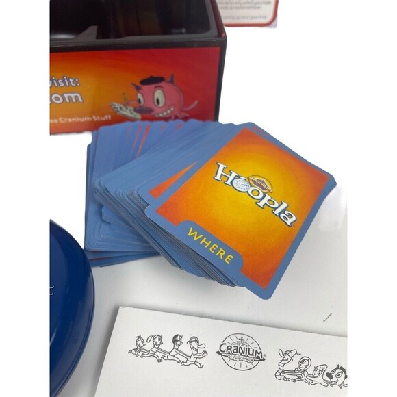 Cranium Hoopla Educational Fun Family Game Complete Set 1 Sealed Card Deck - Picture 7 of 8